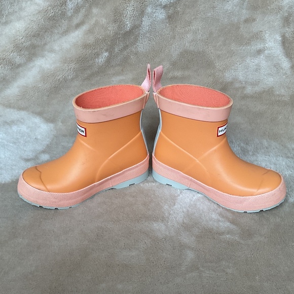 Hunter Play Short Kids Boots Size 12 orange - Picture 5 of 8